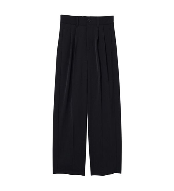 GeeRA（ジーラ）の「ハイウエストスラックスパンツ（ワイドパンツ・ガウチョ）」｜詳細画像