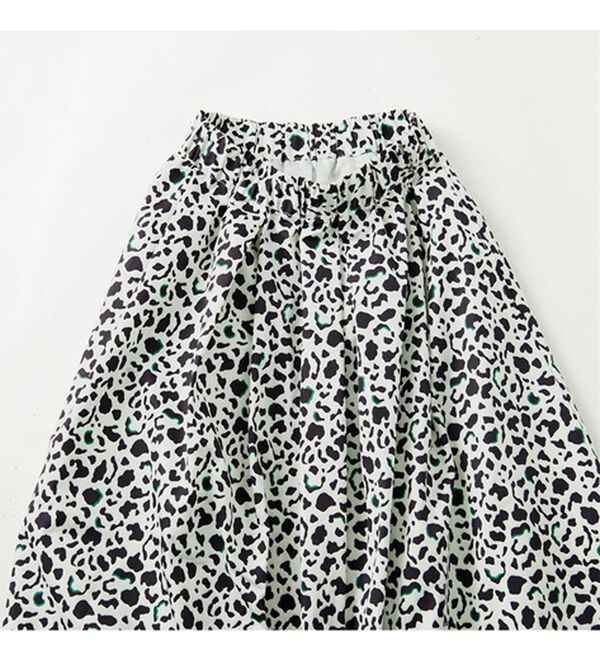 RANAN（ラナン）の「アニマル柄フレアースカート（ロングスカート）」｜詳細画像