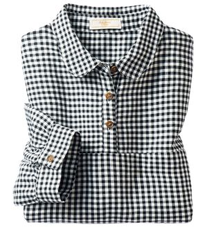 ルフラン（ルフラン）の「選べる＊さら涼ダブルガーゼシャツ（シャツ）」｜ギンガム