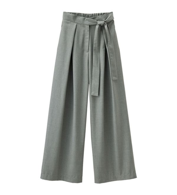 RANAN（ラナン）の「リボンデザインボックスタックワイドパンツ（ワイドパンツ・ガウチョ）」｜詳細画像