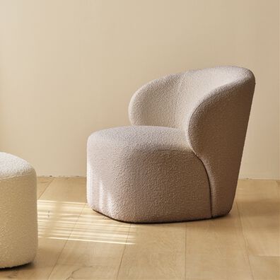 iellio（イエリオ）の「Ｒｏｏｍｎｈｏｍｅ一人掛ゆったりもこもこソファ＜ヘイズ＞＜ソファー・１人掛け・コンパクト・韓国風＞（ソファ）」