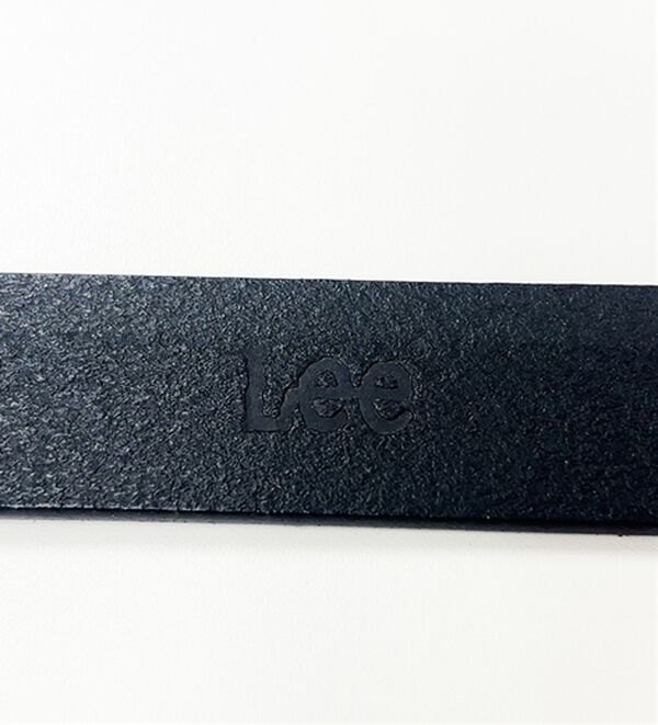 「【Lee】紳士牛革レザーナローベルト（メンズベルト）」｜詳細画像