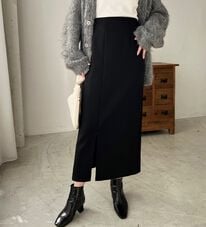 GeeRA（ジーラ）の「楽ちん！滑らか美ラインダンボールナロースカート（ロングスカート）」