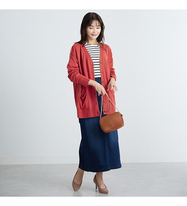 BELLUNA（ベルーナ）の「ふんわりカシミヤタッチニットカーディガン（ニットカーディガン）」｜詳細画像