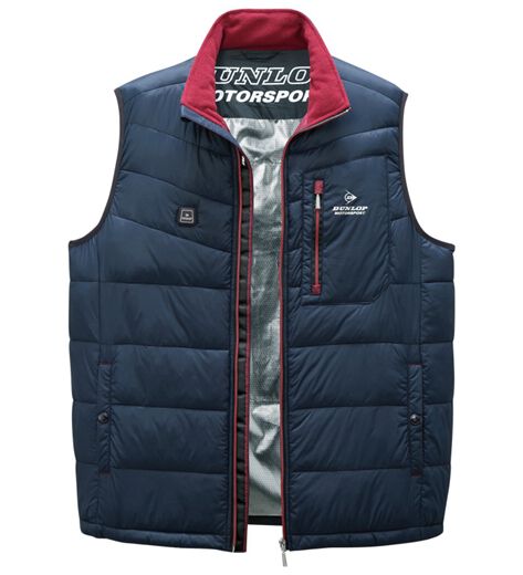 【新品】DUNLOP REFINED ネイビー 電熱ベストS モリリン 衣類 ダンロップリファインド電熱ベスト S ブラック JWV10SK