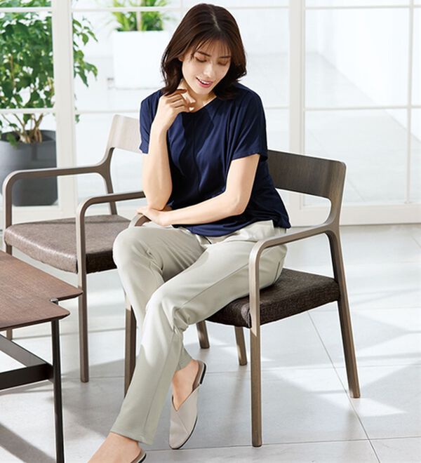 「＜ＨＡＮＡＥ　ＭＯＲＩ＞アクティブパンツ（パジャマ・ルームウェア）」｜詳細画像