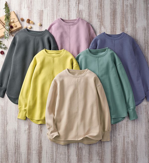 あったかキレイ！大人のこだわりトレーナー - ベルーナ【公式】 