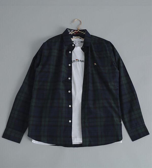 「＜アーノルド　パーマー＞即完成！ロゴデザインアンサンブル（メンズシャツ）」｜詳細画像