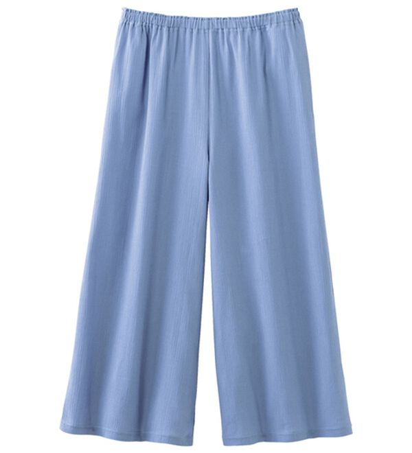 「サラッと涼しい楊柳ボトム（パジャマ・ルームウェア）」｜詳細画像