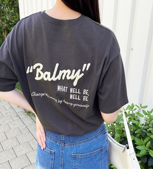 GeeRA（ジーラ）の「サガラ刺繍バックロゴＴシャツ（Tシャツ）」｜詳細画像