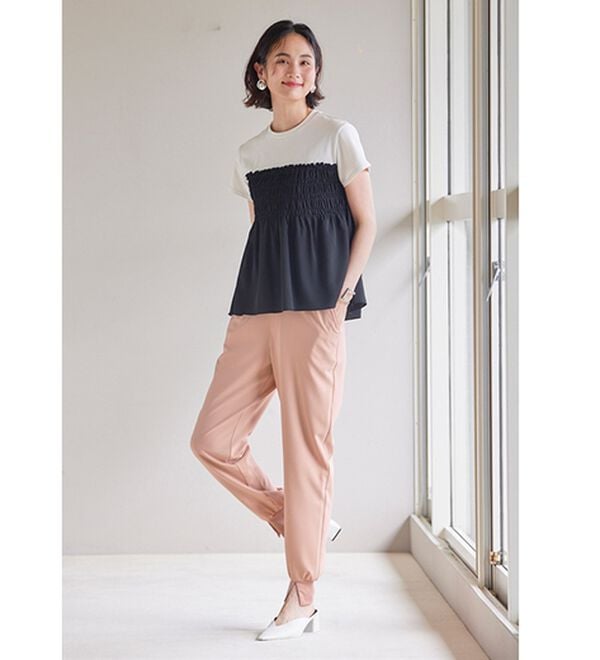 RANAN（ラナン）の「機能付き！裾スリットパンツ（フルレングスパンツ）」｜詳細画像