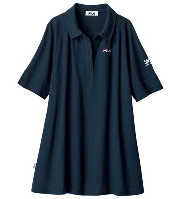 ルフラン（ルフラン）の「＜ＦＩＬＡ＞涼やか！インナー付ポロ（ポロシャツ）」｜詳細画像