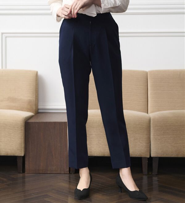 BELLUNA（ベルーナ）の「＜Ｃ／Ｓ＞センタータックテーパードパンツ（テーパードパンツ）」｜詳細画像