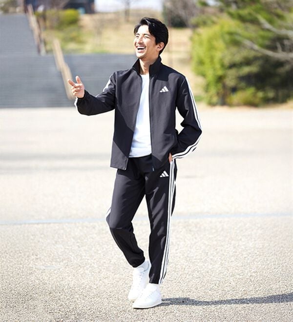 「＜アディダス＞ウーブントラックスーツ（メンズスポーツウェア（トップス））」｜詳細画像