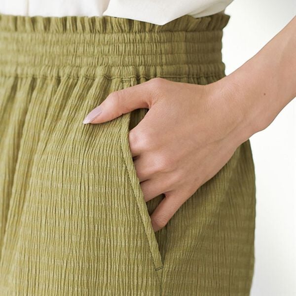 BELLUNA（ベルーナ）の「サラっと素材イージーパンツ（ワイドパンツ・ガウチョ）」｜詳細画像