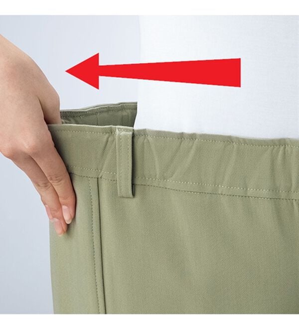 ルフラン（ルフラン）の「【３本組】裾タックコクーンパンツ（フルレングスパンツ）」｜詳細画像