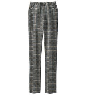 LAVIENNE（ラヴィエンヌ）の「綿混の裏シャギーレギンスパンツ（その他パンツ）」｜グレンチェック