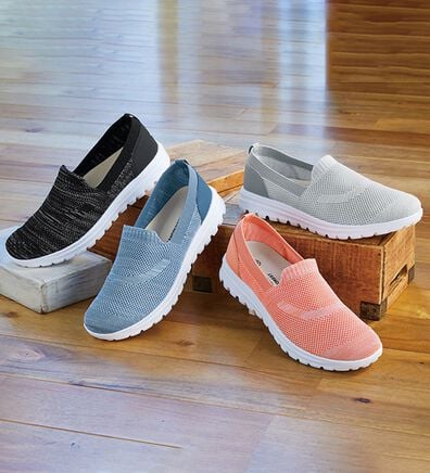 BELLUNA（ベルーナ）の「＜スカンジナビアン　フォレスト＞軽量ニットスニーカー（スニーカー）」