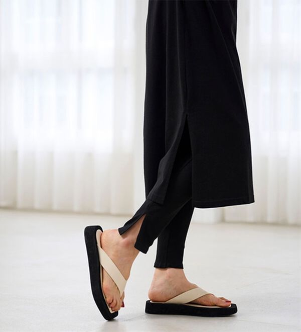 RANAN（ラナン）の「【レギンス付】＜ＢＣ＞綿１００％ひんやりワンピース（その他ワンピース）」｜詳細画像