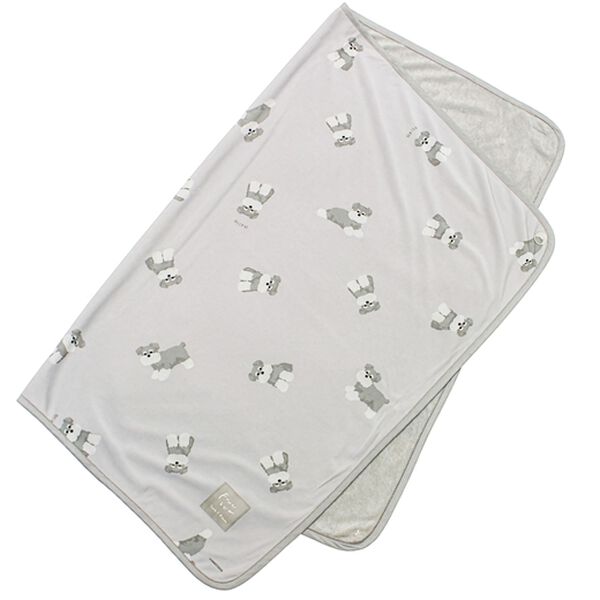 iellio（イエリオ）の「ひんやり冷感３ＷＡＹひざ掛け フレスコ＜ブランケット・冷感ケット＞（毛布・ブランケット）」｜シュナウザー