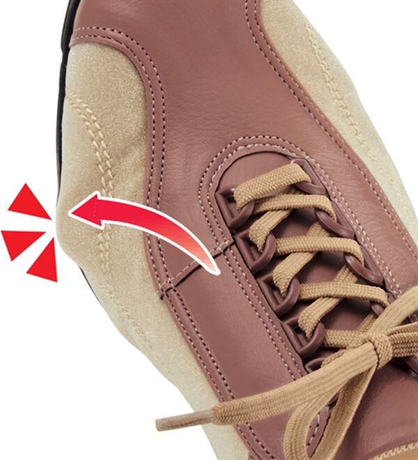 ルフラン（ルフラン）の「時見さんのスッと履ける５Ｅストレッチウォーキング（スニーカー）」｜詳細画像