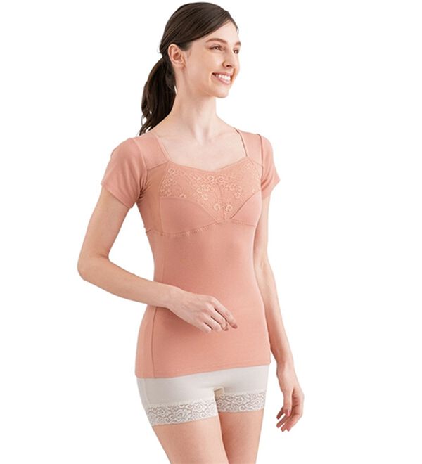 「【３色組】脇高すっきりブラキャミ（肌着・インナーウェア）」｜詳細画像