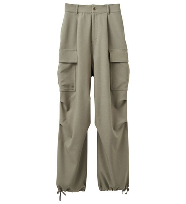 ウール調ツイルカーゴパンツ - ベルーナ【公式】