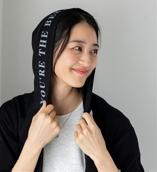 BELLUNA（ベルーナ）の「＜Ｄｉｓｎｅｙ＞【ミッキー】ロゴプリント裏メッシュパーカー（パーカー）」｜詳細画像