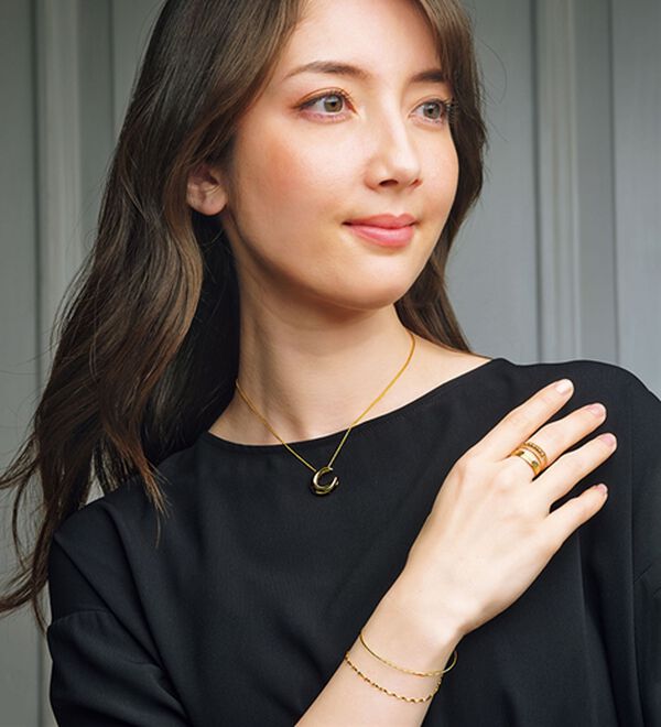 マグネット留め具付18金2連ブレスレット - ベルーナ【公式】