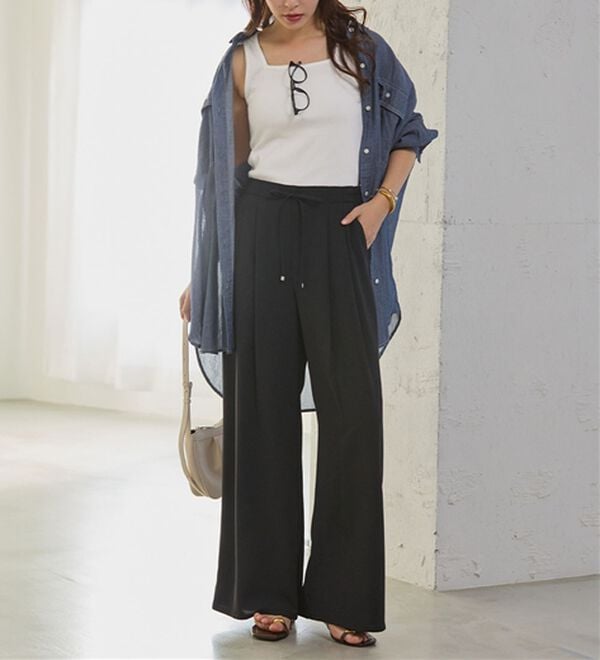 Viola e Viola（ヴィオラ エ ヴィオラ）の「保冷剤ポケット付スクエアタンクトップ（タンクトップ・キャミソール）」｜詳細画像