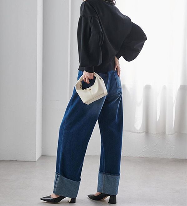 RANAN（ラナン）の「ビジュー使いボリューム袖プルオーバー（カットソー）」｜詳細画像