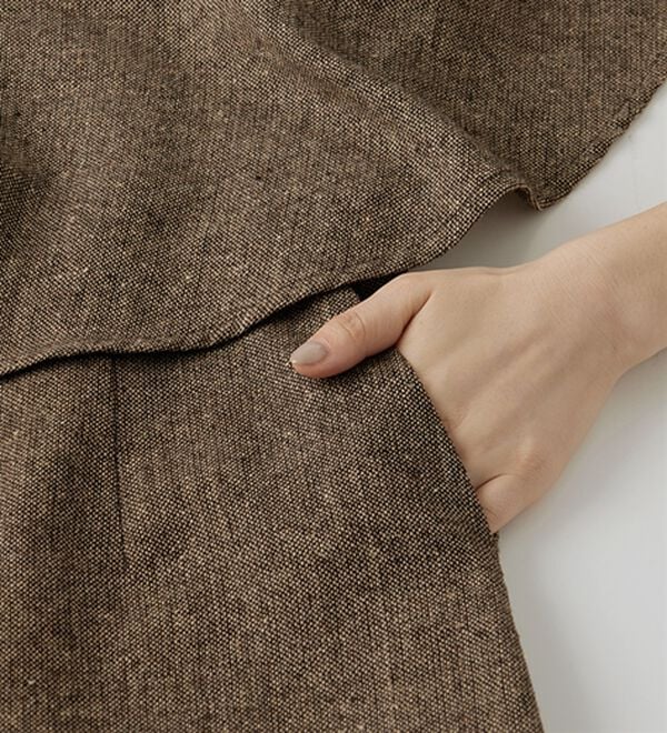 RANAN（ラナン）の「ツイードフリルサロペット（オールインワン）」｜詳細画像