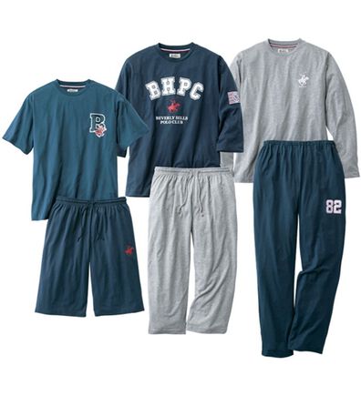 「＜ビバリーヒルズ・ポロクラブ＞お買得デザイン違いセットアップ（メンズルームウェア）」