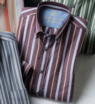 「＜コムルヴァン・オム＞毎日清潔クリーンオックスシャツ（メンズシャツ）」