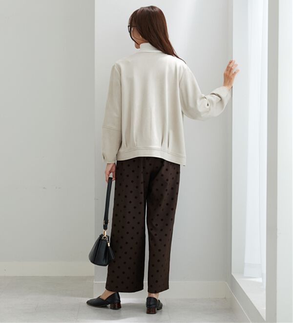 BELLUNA（ベルーナ）の「スエード調ランタン袖ミドル丈ジャケット（その他ジャケット）」｜詳細画像