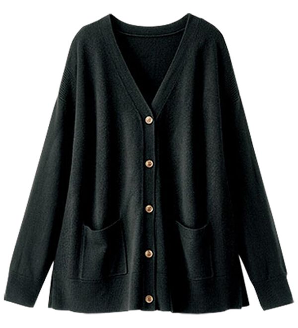 BELLUNA（ベルーナ）の「もちもちカシミヤタッチニットカーディガン（ニットカーディガン）」｜詳細画像