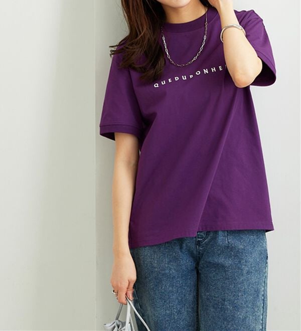 BELLUNA（ベルーナ）の「ヒンヤリ！綿１００％大人顔サマ見えＴシャツ（Tシャツ）」｜詳細画像