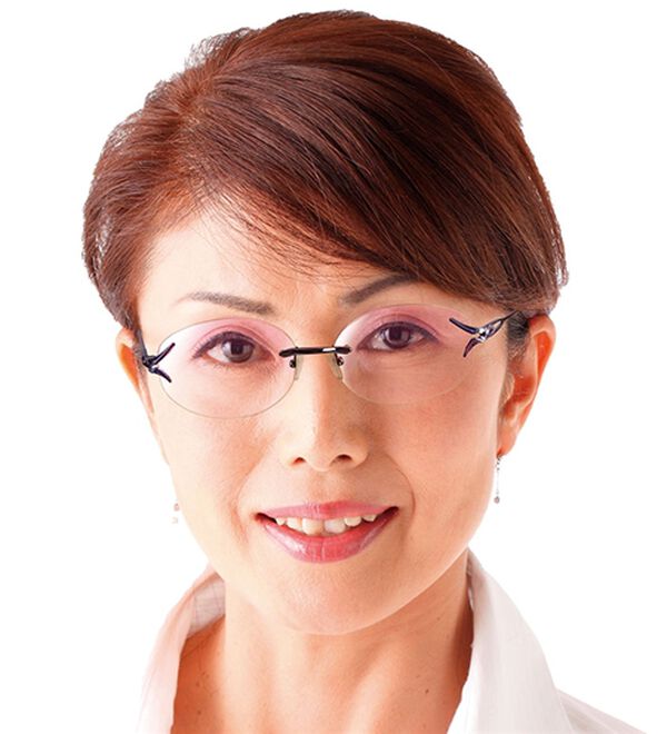 「フチなしラベンダーシニアグラス（その他ファッション小物）」｜詳細画像