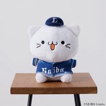 「【ビジター】ライオンズ&times;べるーにゃぬいぐるみ（おもちゃ・ぬいぐるみ）」