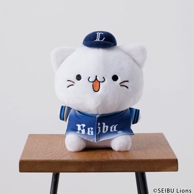 「【ビジター】ライオンズ&times;べるーにゃぬいぐるみ（おもちゃ・ぬいぐるみ）」