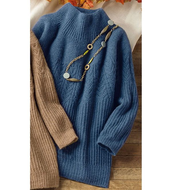 日本製ベビーアルパカ100％セーター - ベルーナ【公式】