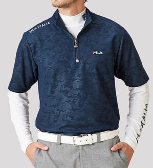 「＜フィラ＞コーデ済アンダー付迷彩ポロ（メンズポロシャツ）」｜詳細画像