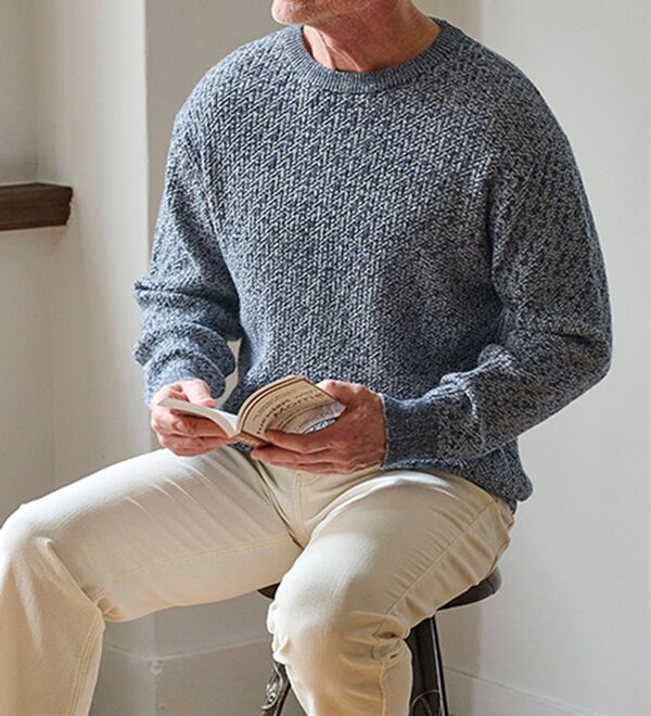 「ニット好きも喜ぶ！大満足セーター（メンズニット・セーター）」｜詳細画像
