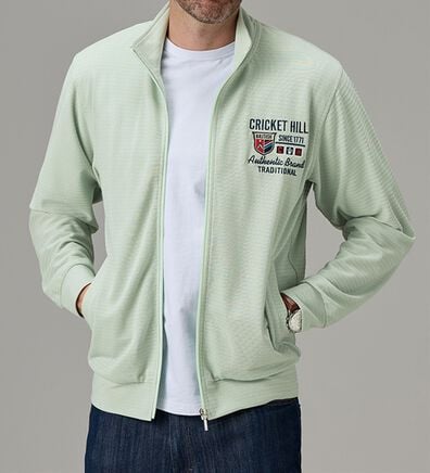 「ブランドデザインメッシュブルゾン（メンズパーカー）」