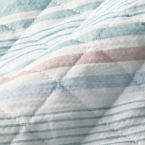 「綿混先染めしじらチェアカバー４枚組（チェアカバー・チェアパッド）」｜詳細画像