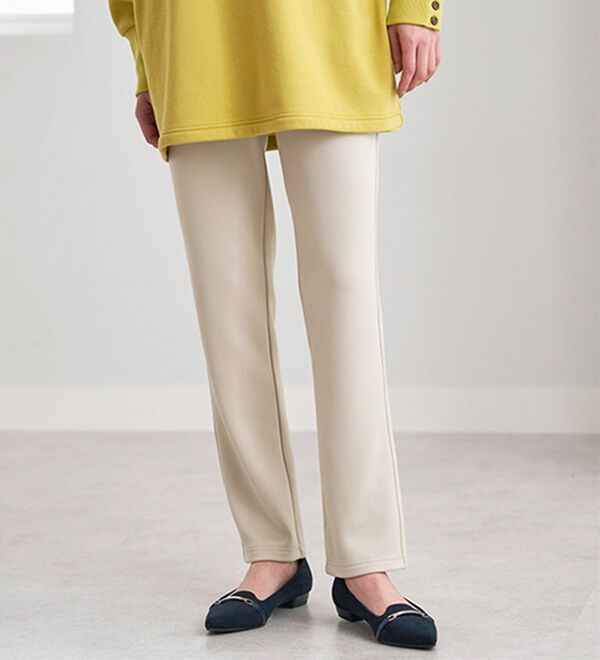 BELLUNA（ベルーナ）の「あったか裏起毛！ホカロンパンツ（フルレングスパンツ）」｜詳細画像