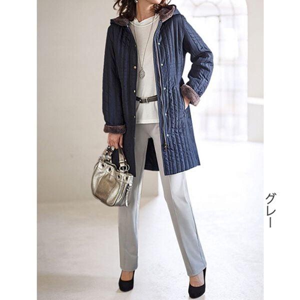 BELLUNA（ベルーナ）の「ハイテンションボトム　起毛あり（フルレングスパンツ）」｜詳細画像