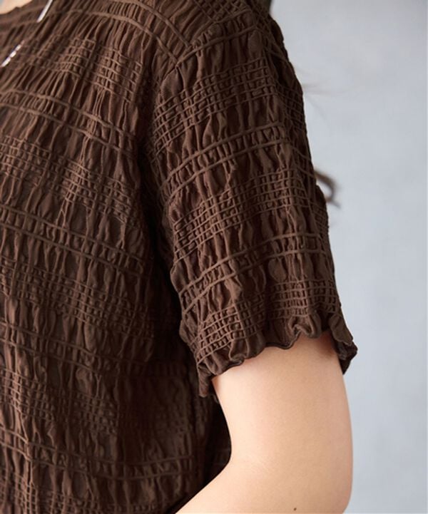 alotta（アロッタ）の「シアーシャーリングプルオーバー（カットソー）」｜詳細画像