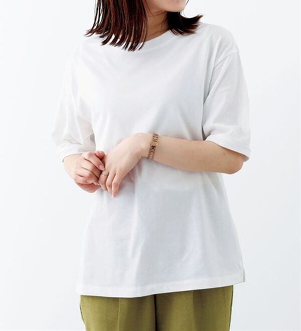 BELLUNA（ベルーナ）の「サイドリボン透かし編ベストアンサンブル（アンサンブル）」｜詳細画像