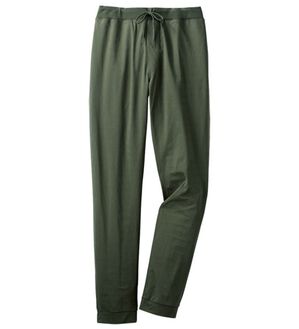「部屋着に見せない！大人のイージーパンツ（メンズルームウェア）」｜カーキ(パンツ)
